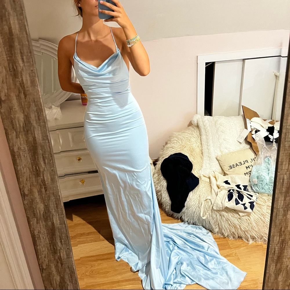 Blue Prom Dress